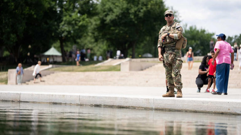 Enraged Trump threatens Reflecting Pool vandals as he rips his own DOJ ...