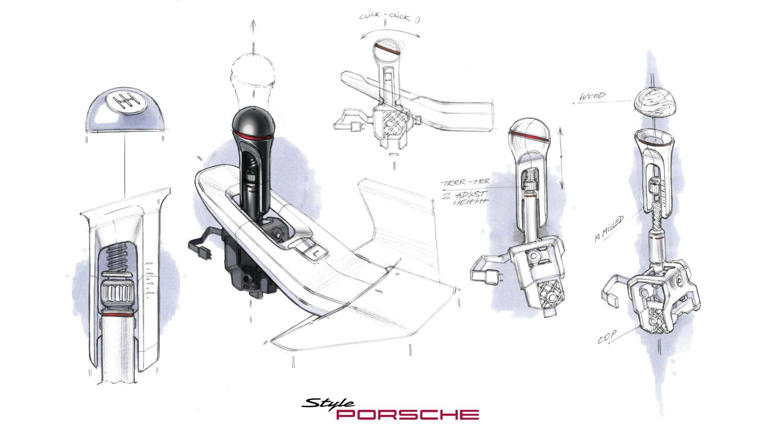 Porsche might have hidden Mission S supercar's genius manual gearbox in ...