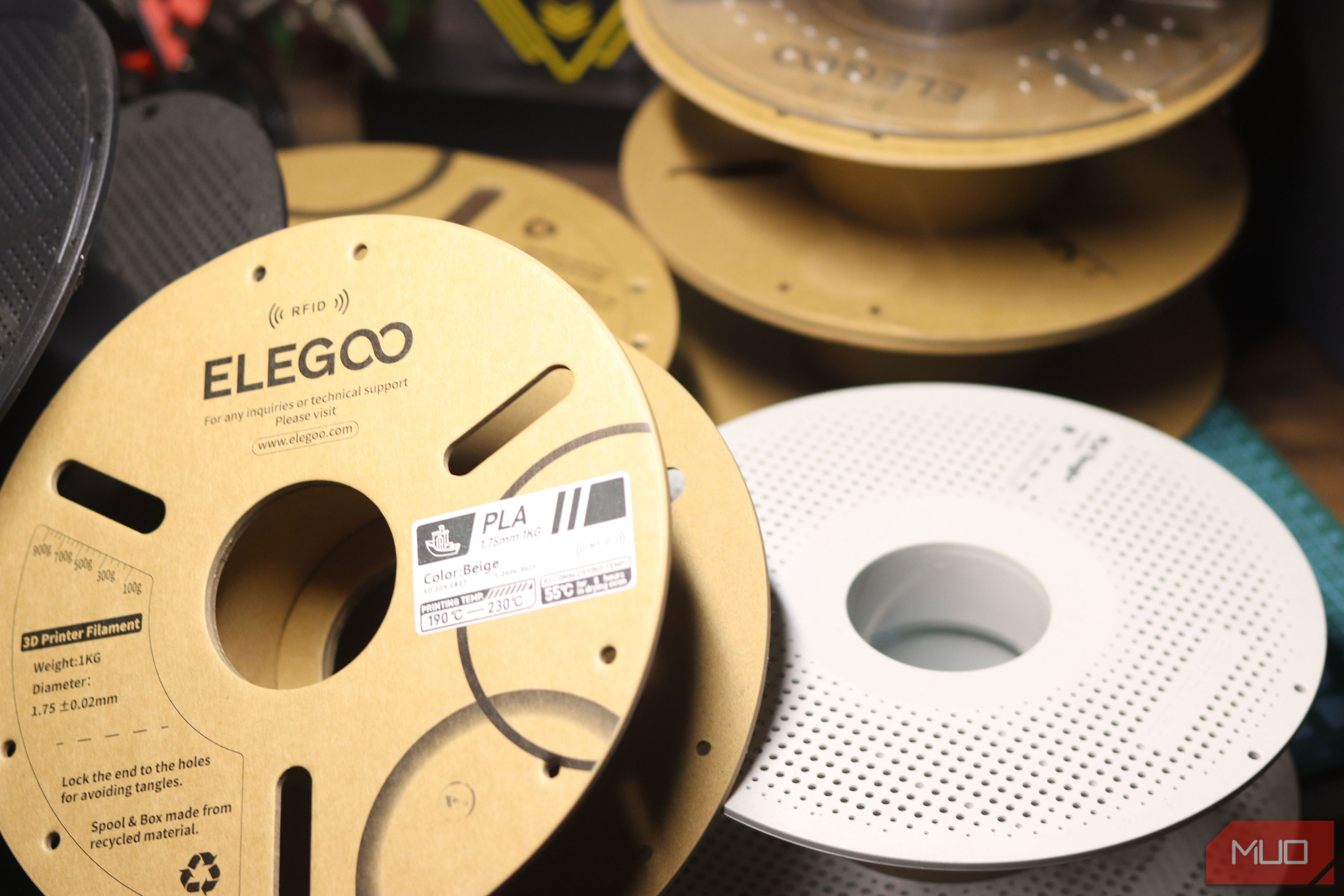 Don't let your finished filament spools go to waste, do this instead