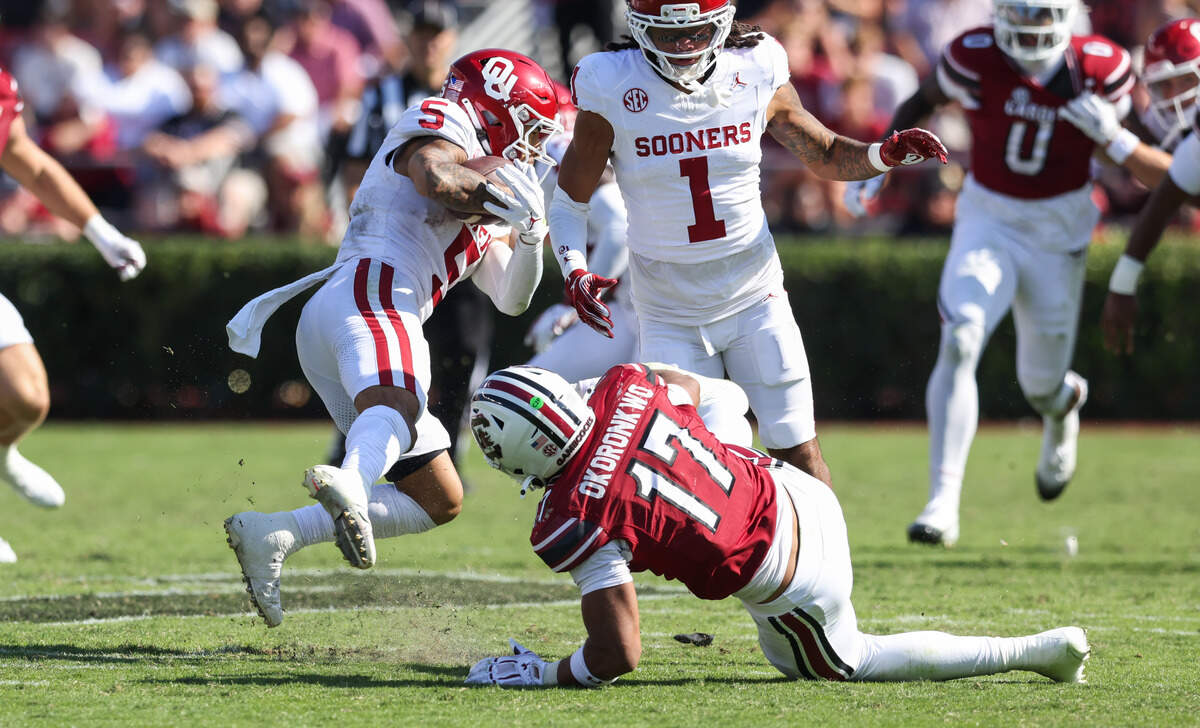 Game time, TV channel set for South Carolina vs. Oklahoma football game