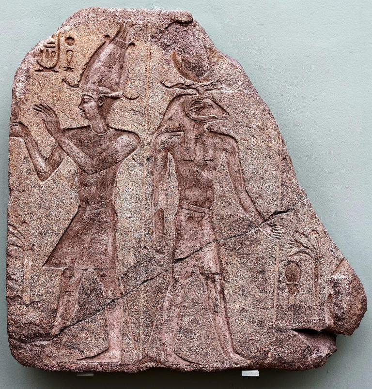 Ramses II statues found after a man reports a stone by his house