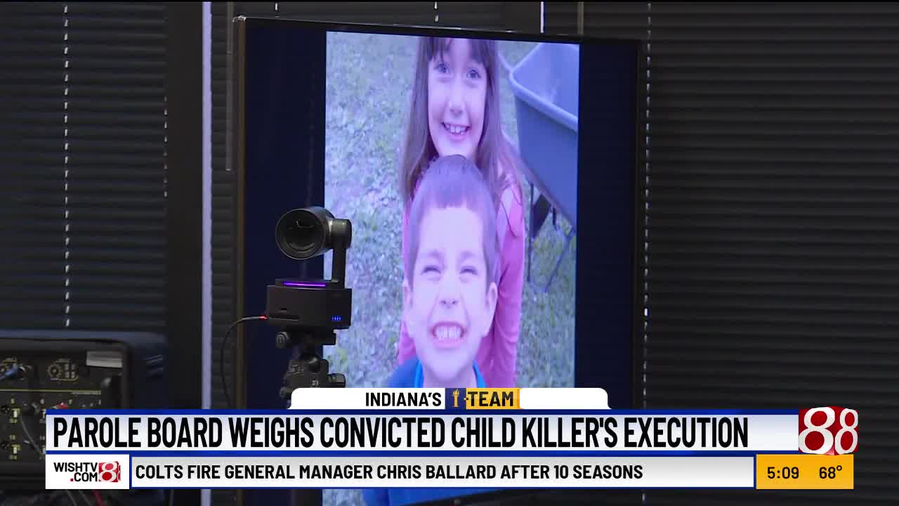 Parole board weighs convicted child killer's execution