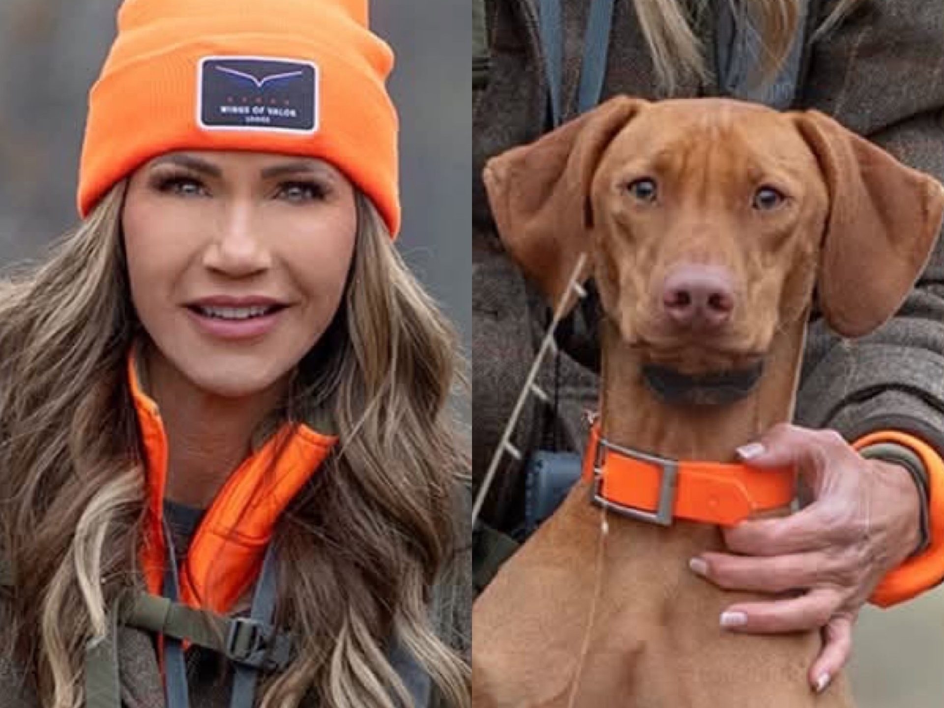 Kristi Noem sparks concern after posing with new hunting dog: 'Please ...