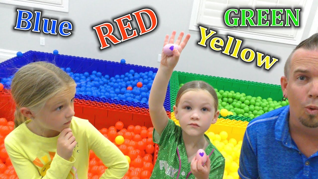 Lego ball pit challenge awaits us