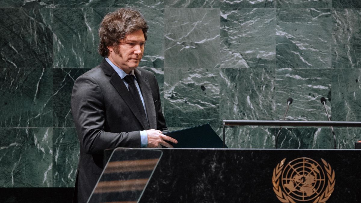 Milei, ante la ONU.