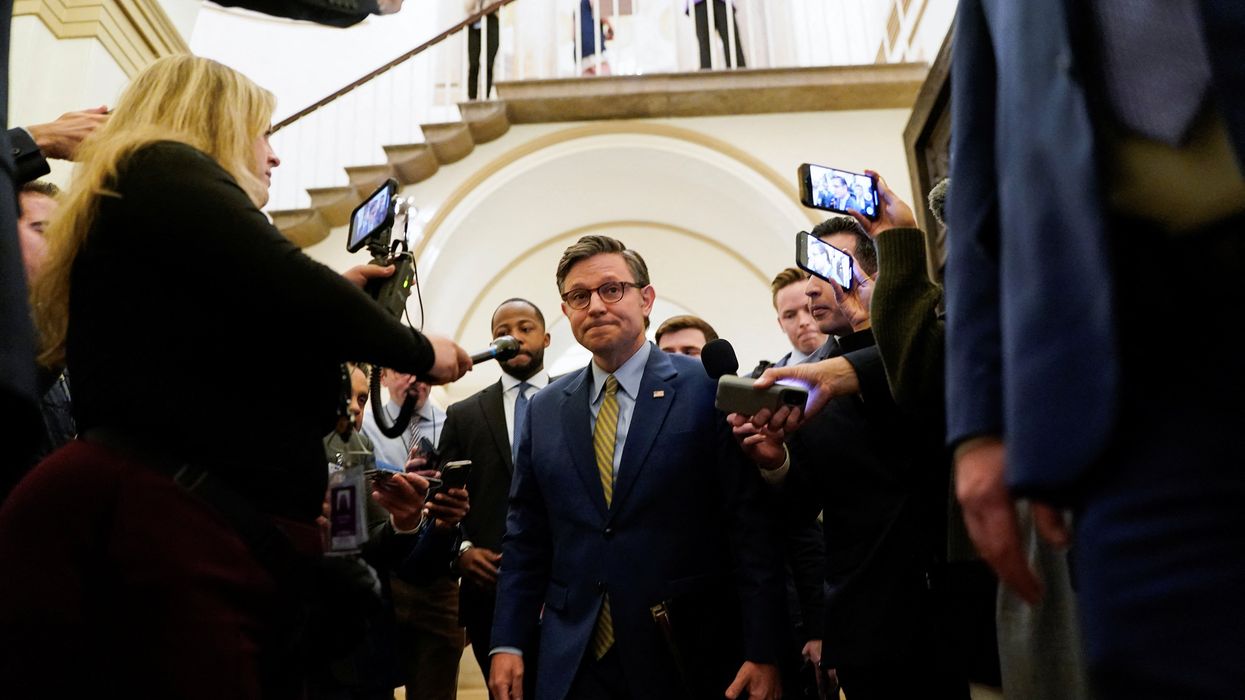 Mike Johnson uses France riots for 'chilling warning' if Dems take control