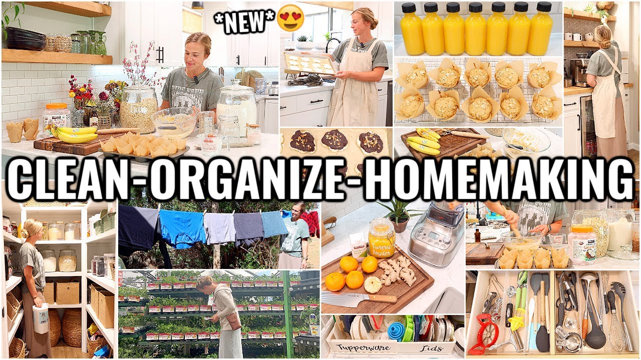 Cleaning & organizing motivation | homemaking