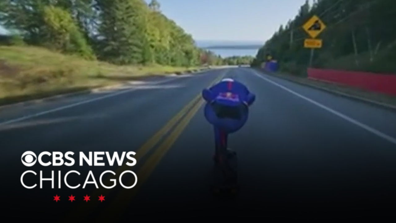 Canadian skateboarder sets new world record for speeding down hill