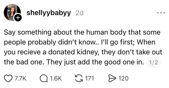 People are sharing wild things about the human body that most people ...