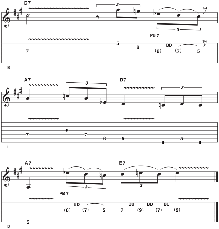 People ask me: “How do I get out of the pentatonic rut?” This is what I ...