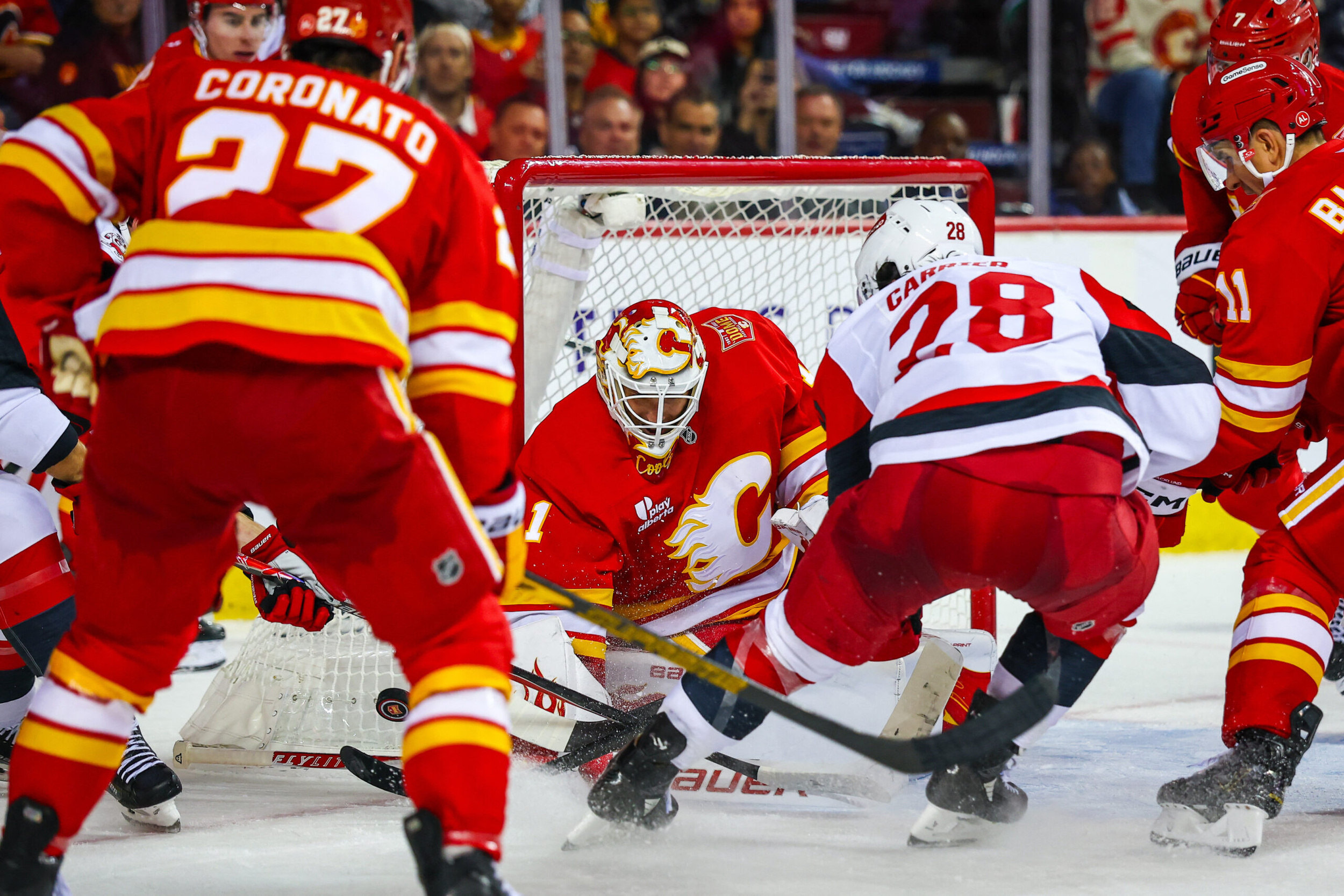 Flames after 10 games: rounding into form after an ugly start