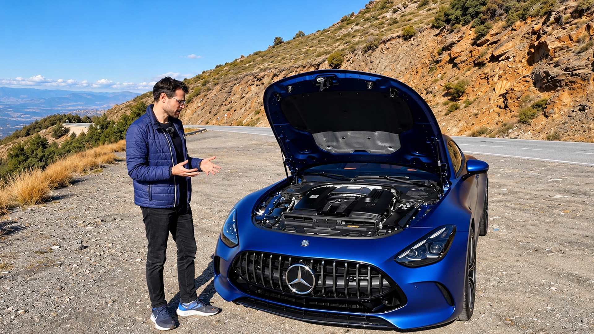 Mercedes-AMG GT 63 uses a V8 biturbo engine to deliver high power
