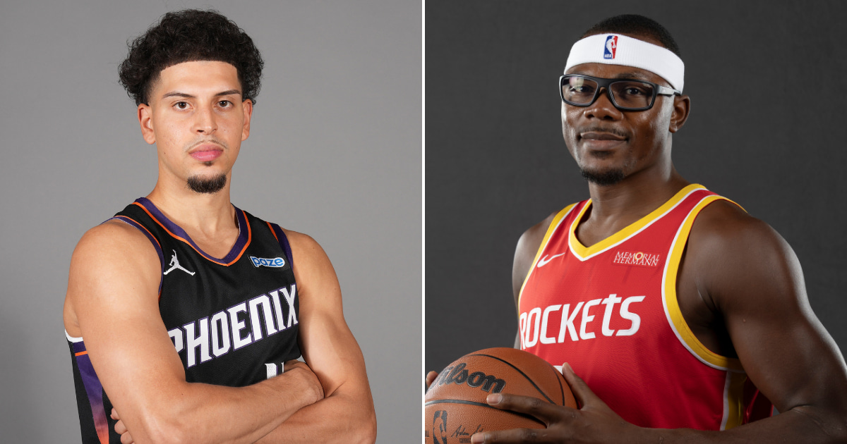 Koby Brea waived by Suns, Rockets convert Oscar Tshiebwe’s contract to ...