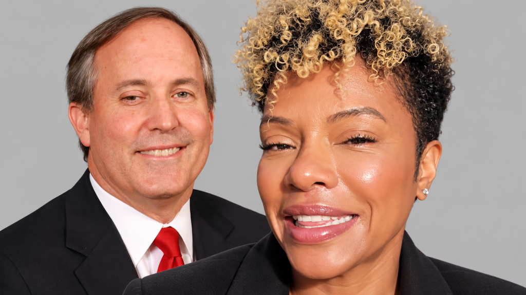 Black MAGA influencer drives over 2 hours to support Ken Paxton, gets ...