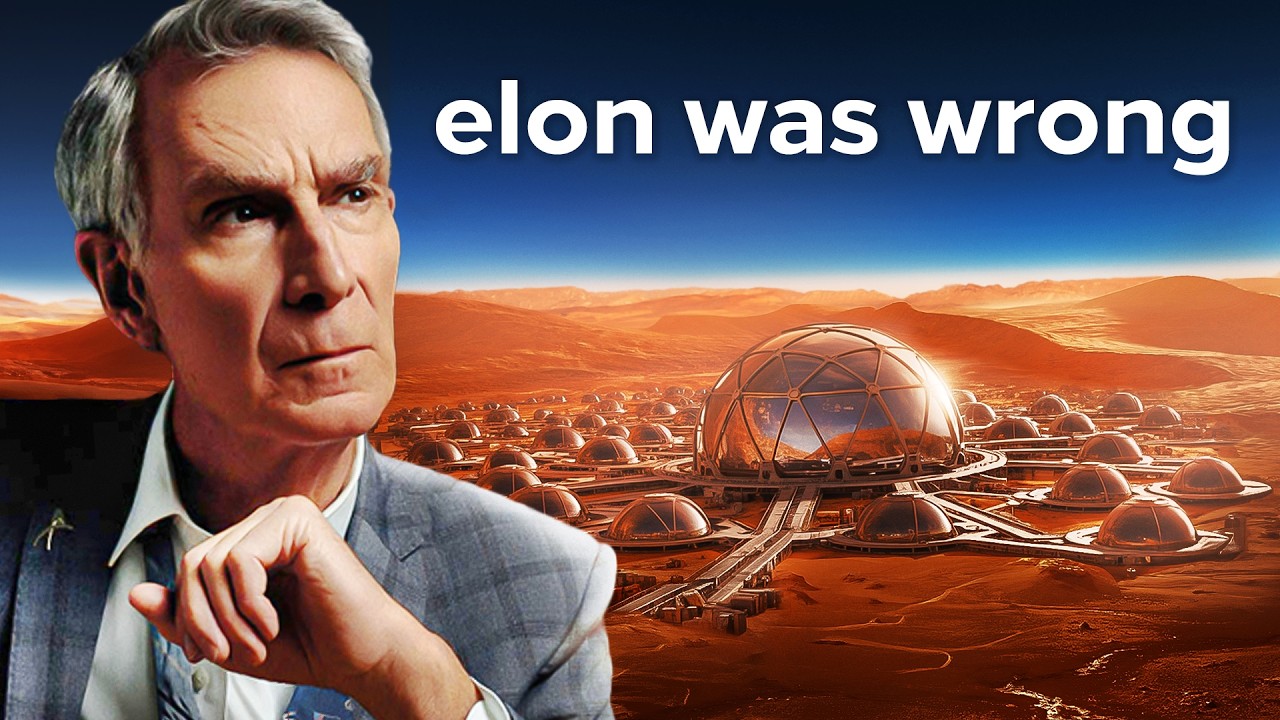 Is Elon's plan for Mars even possible? (with Bill Nye)