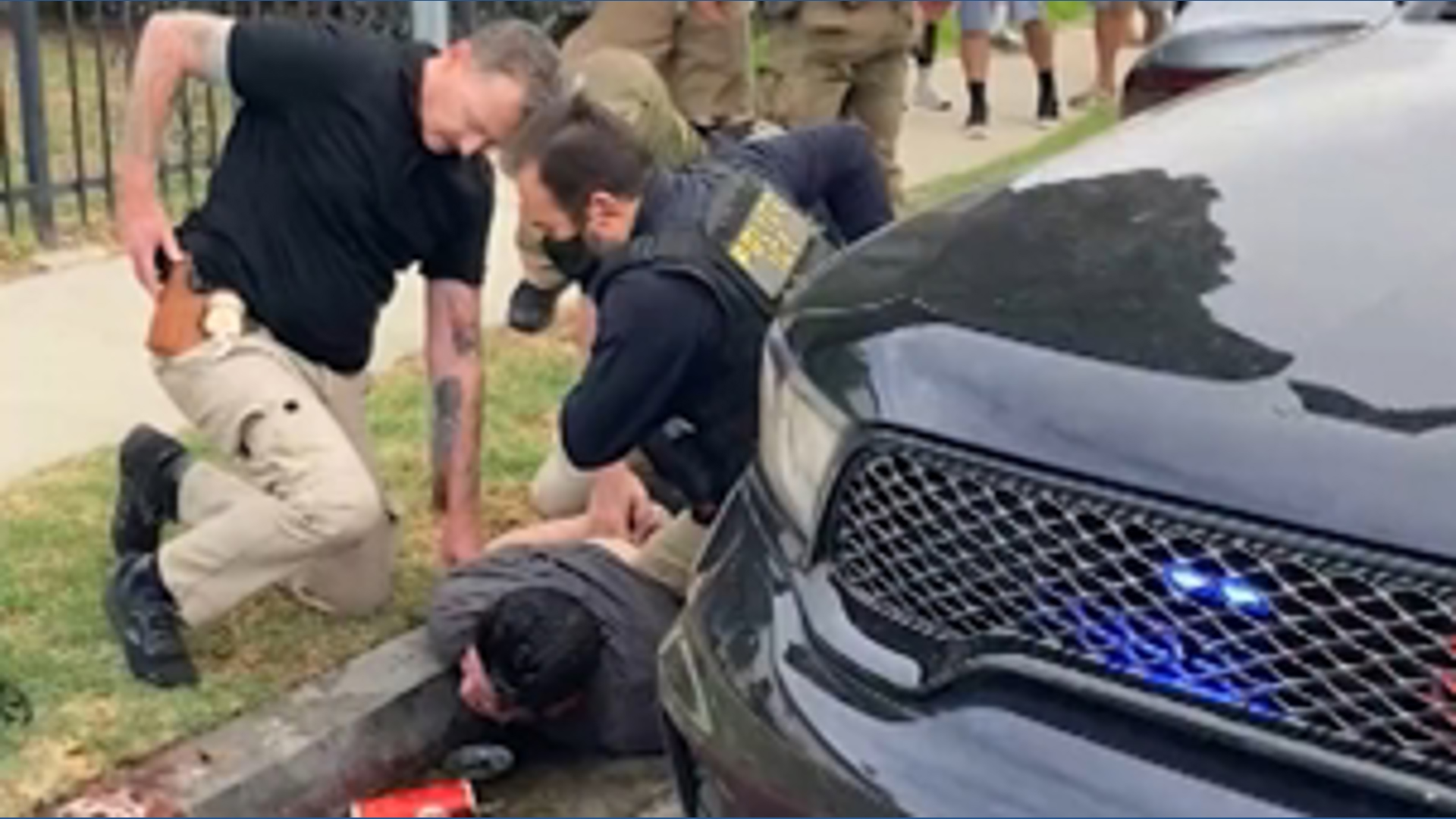 Man injured during ICE incident in Long Beach, California