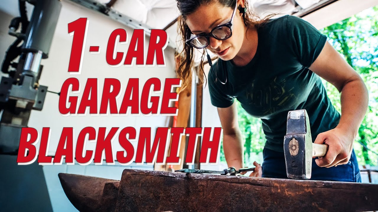 Building my dream blacksmith shop in a small garage!