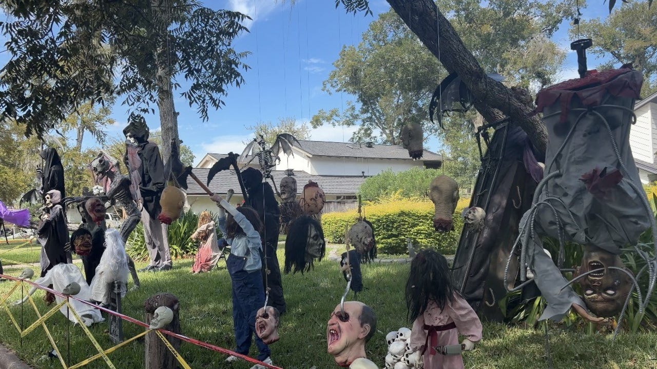 'Nightmare on Candy Cane Lane': Popular Halloween display becomes a ...