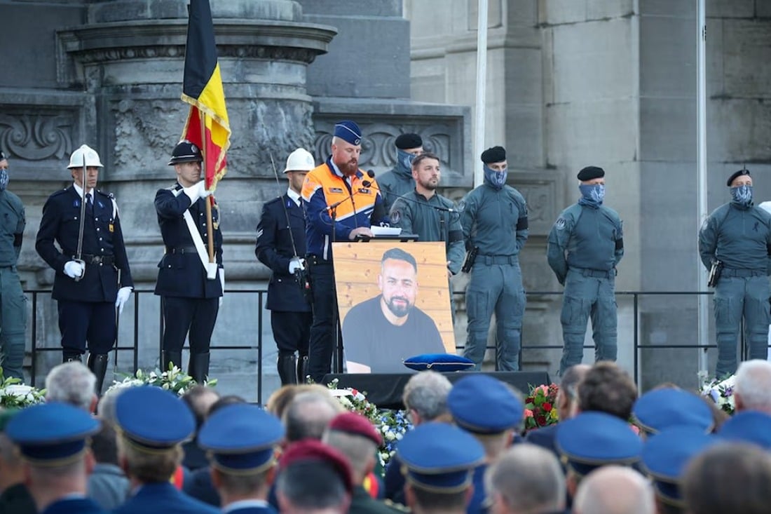 Bruxelles : six arrestations après le meurtre d'un policier d'origine ...