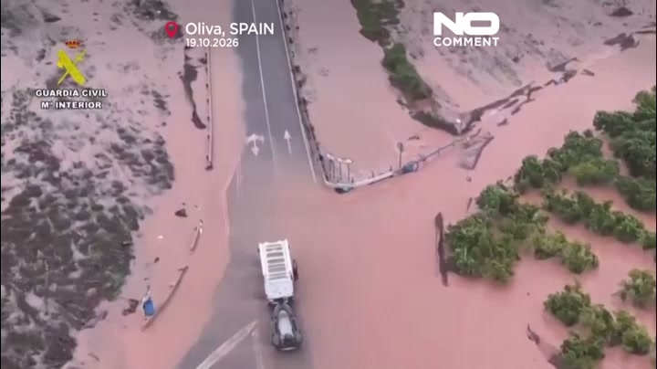 Deadly floods sweep through eastern Spain after torrential rain