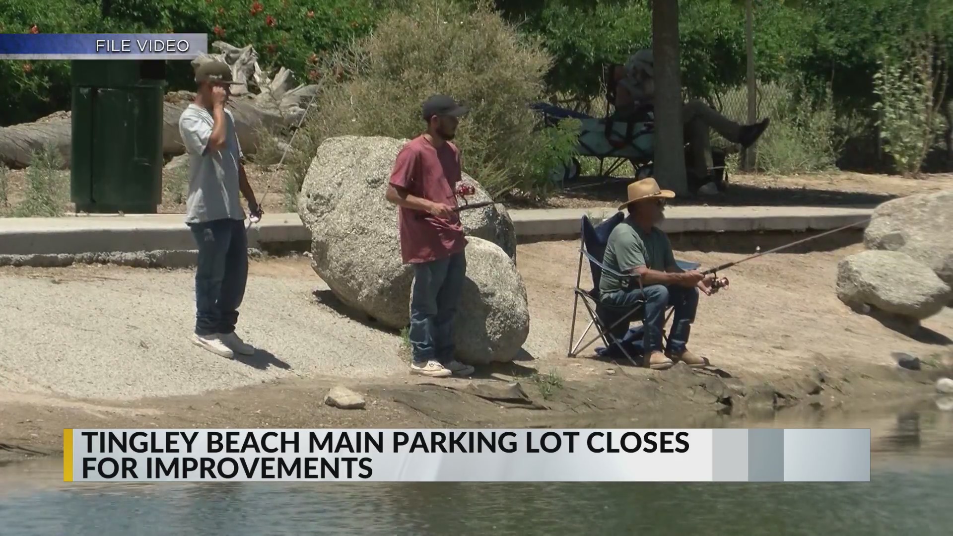 Albuquerque Tingley Beach main parking lot closes for improvements