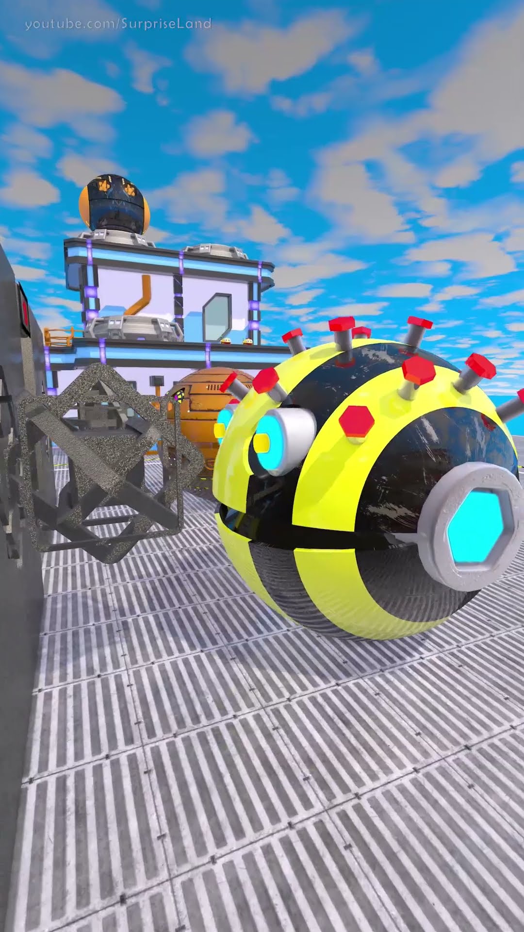 Robot sphere showdown: Who will solve the gear puzzle first?