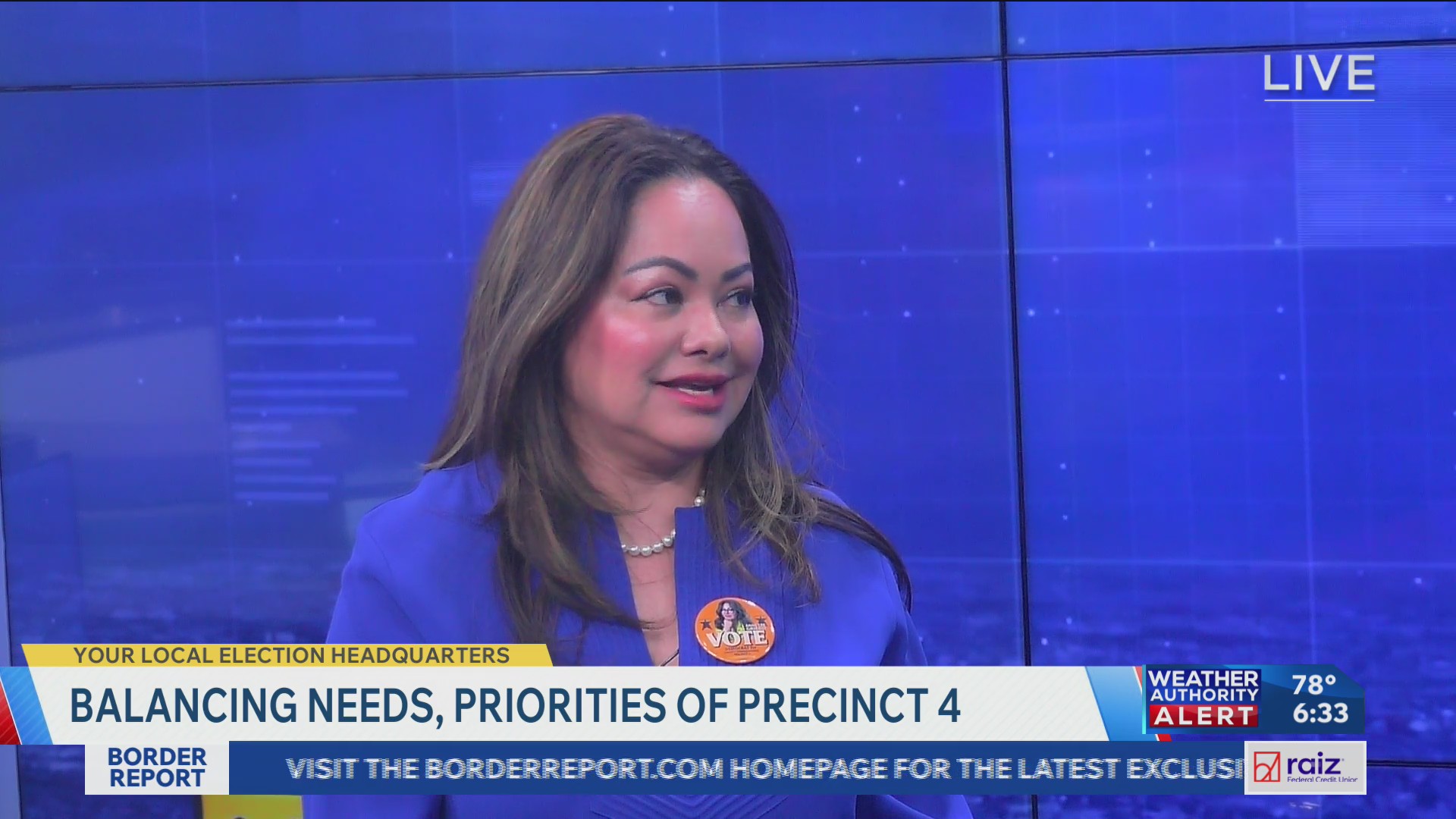 Annette Griego, Democratic nominee for County Commissioner Precinct 4