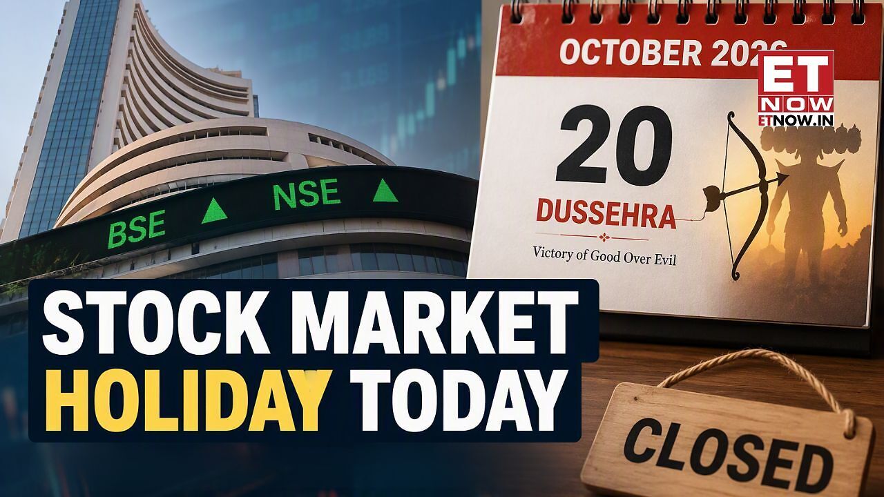 Stock market holiday today: Why NSE, BSE are closed on October 20 ...