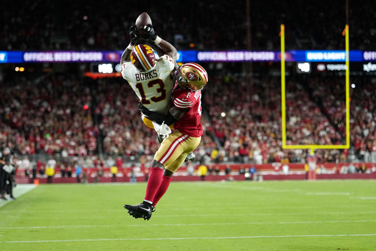 49ers thwart Commanders comeback to remain undefeated
