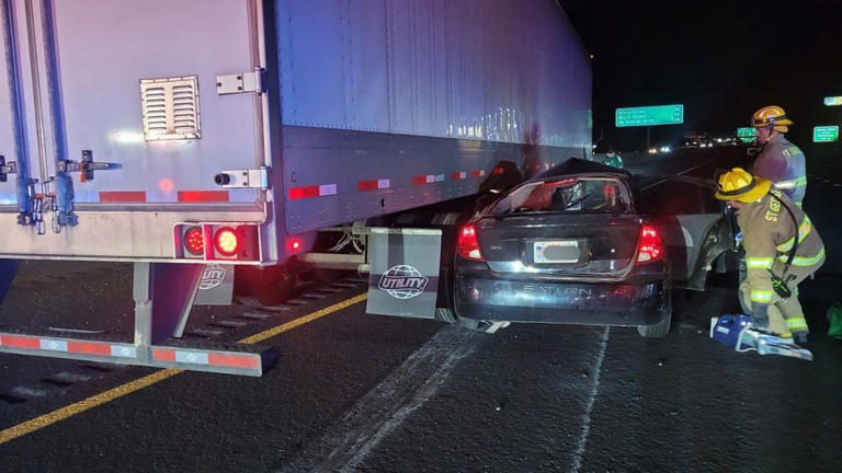 Crash forces northbound I-15 closed near Virgin River in St. George