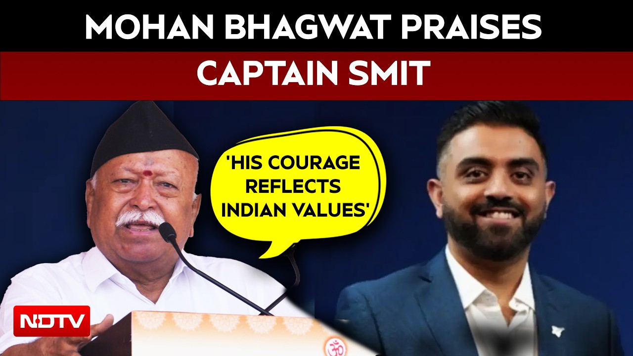 Mohan Bhagwat Praises Captain Smit's Actions, Calls Them A Reflection ...