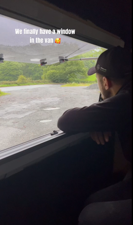 Van window installation for campervan conversions
