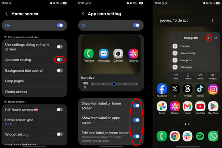 Tu Samsung Galaxy te permite cambiar el color del nombre de tus apps y ...