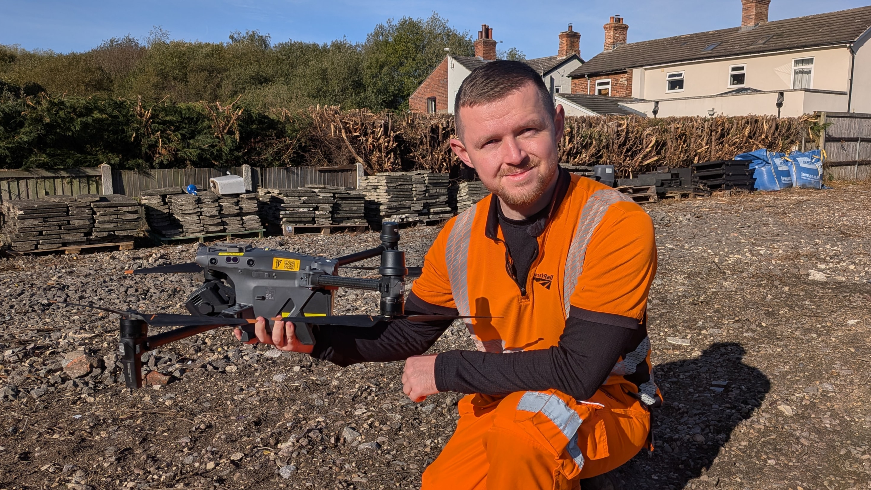 How Network Rail is using drones to help tackle extreme weather delays