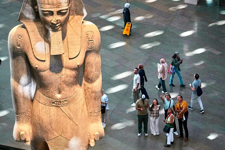 Egyptian cucumber farmer helps archaeologists find giant Ramses II ...