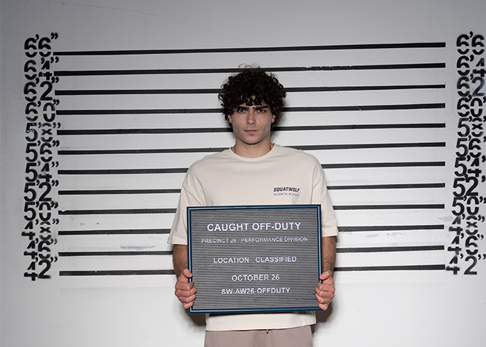 SQUATWOLF puts athletes under interrogation in off-duty campaign