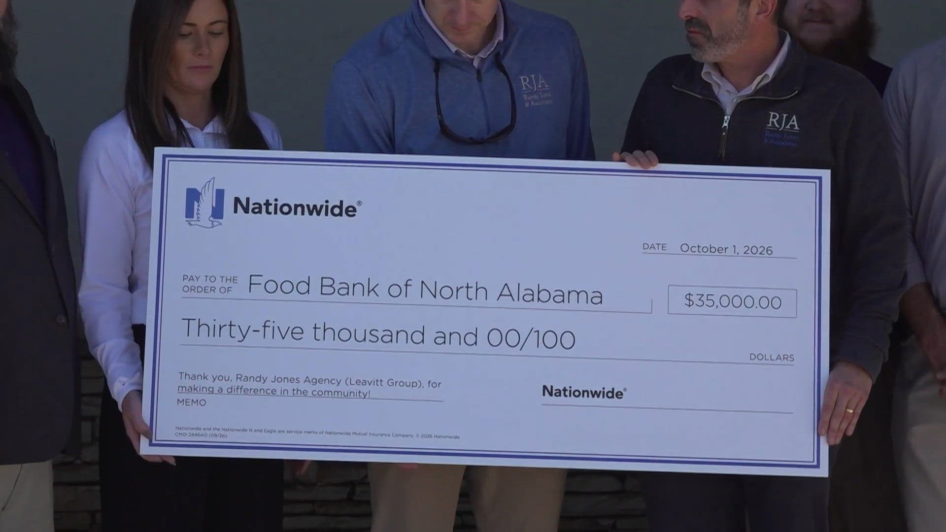 Local insurance group Randy Jones & Associates makes $35K donation to ...