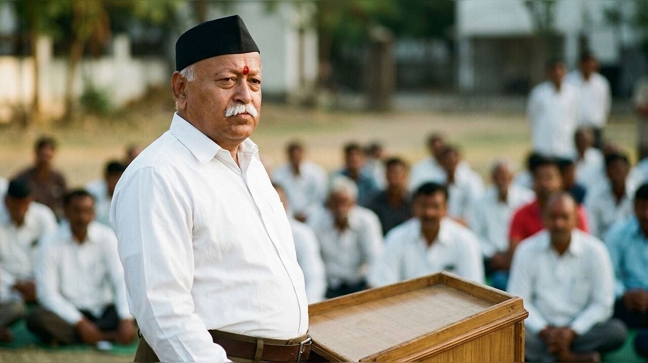 RSS chief Mohan Bhagwat praises pilot Smit Machchhar’s bravery in ...
