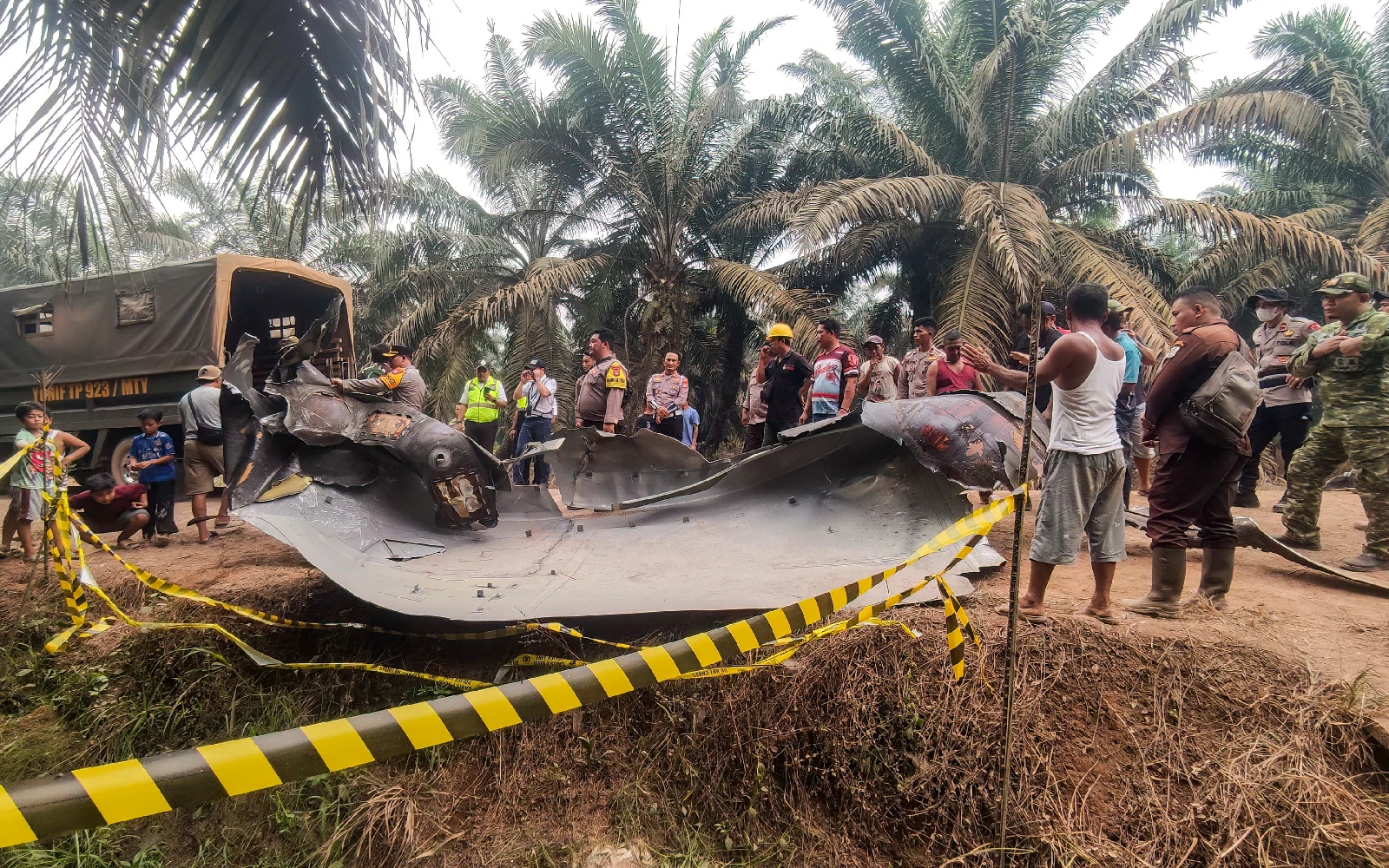 Indonesia investigates crash of suspected Chinese rocket fragment