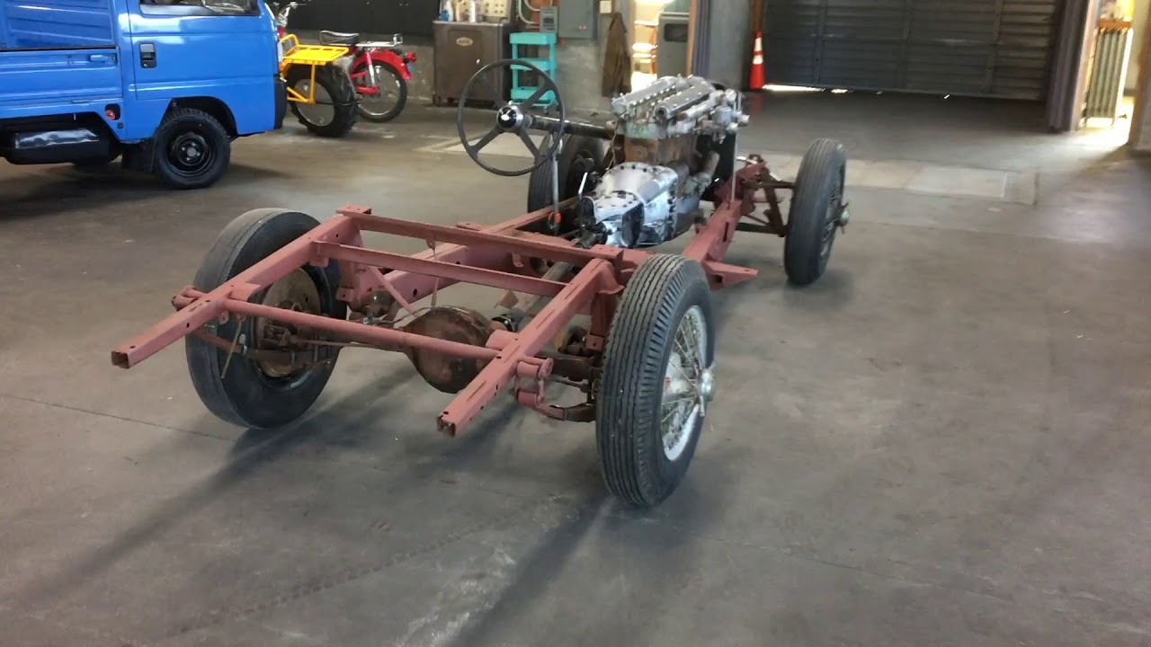 1953 Jaguar XK120 project reveals a classic British sports car