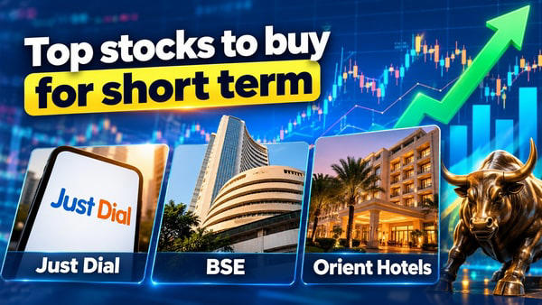 Top stocks to buy for short term: Just Dial, BSE, Orient Hotels ...