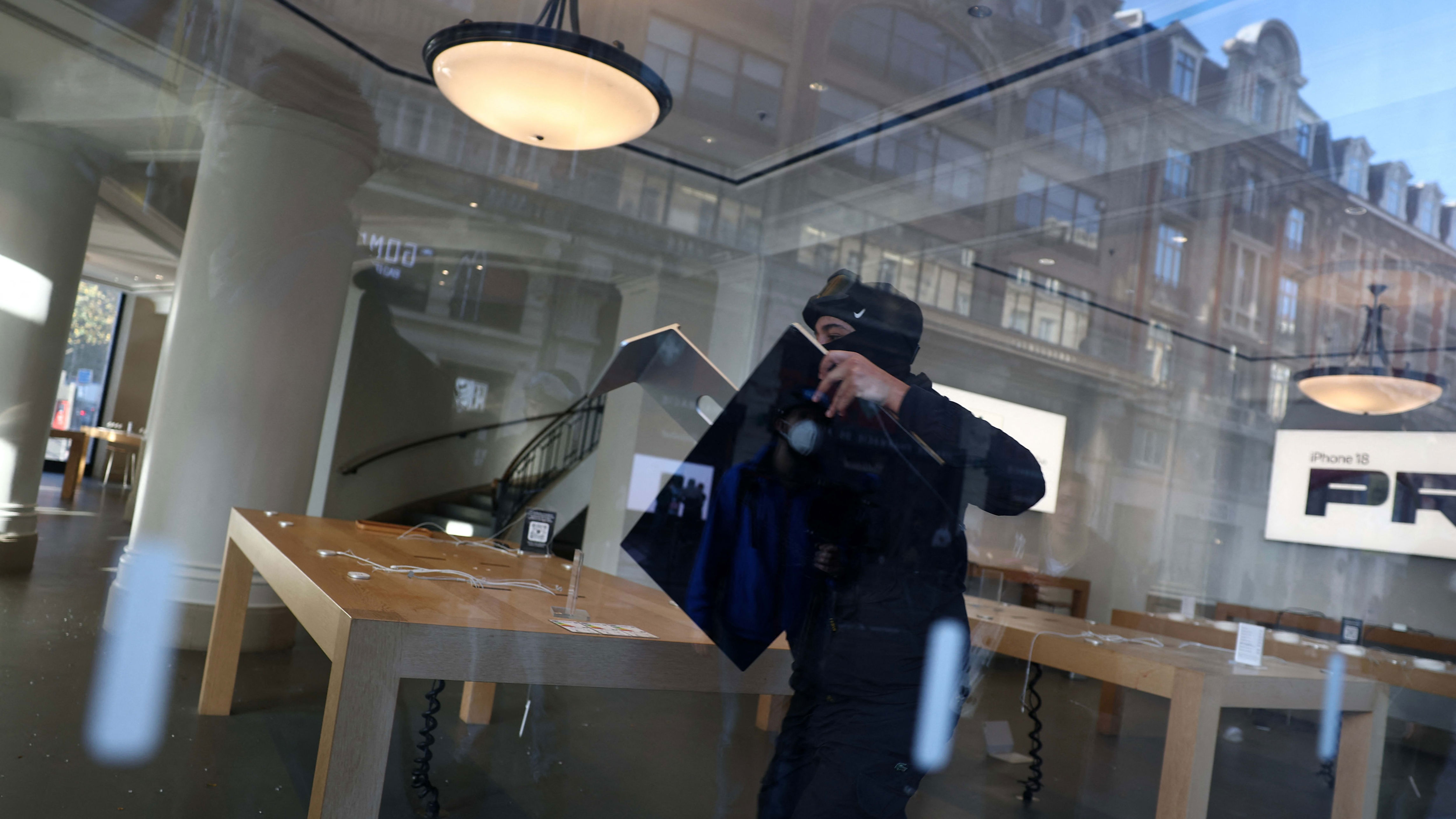 Louis Vuitton and Hermès among luxury retailers looted in French riots