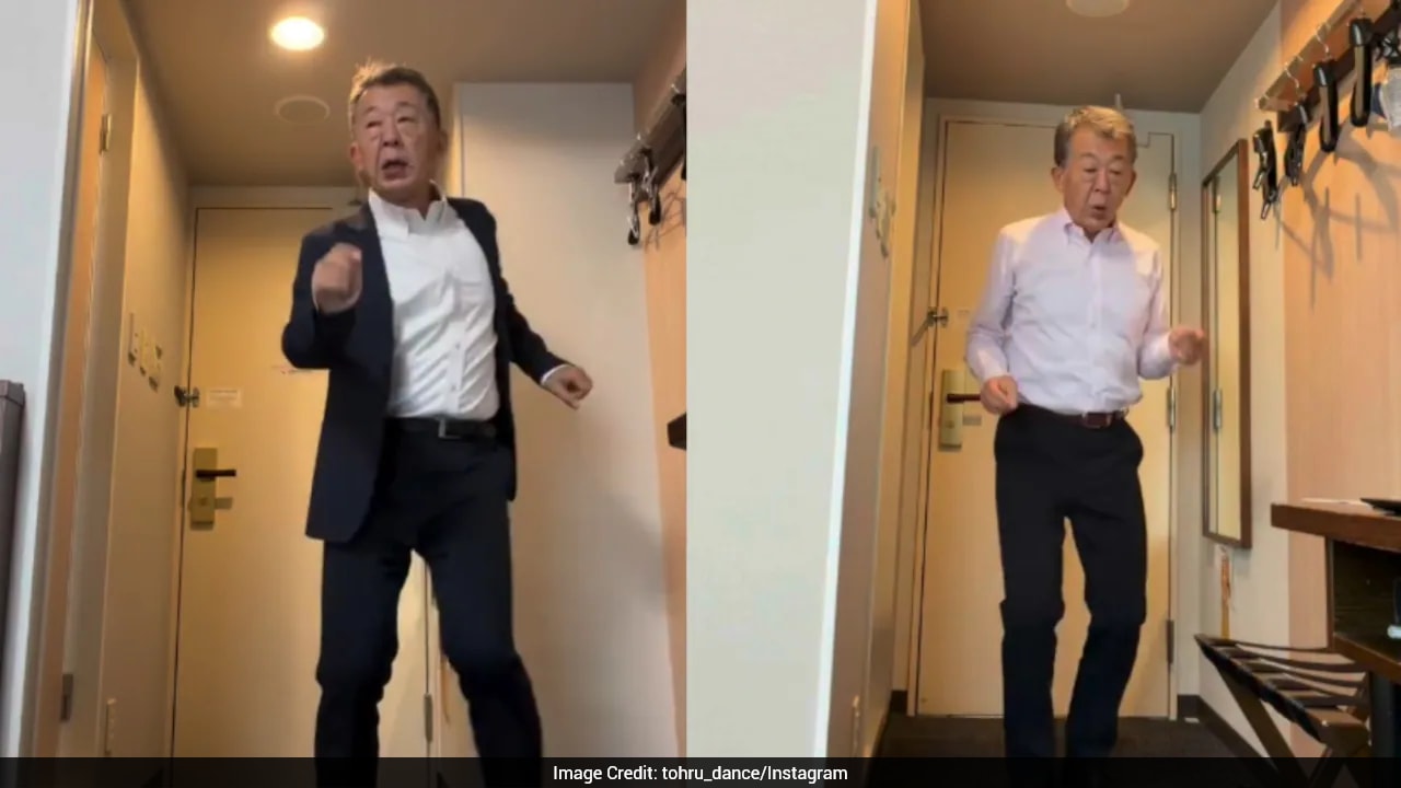 Japan's 60-year-old salaryman wins hearts with his dance moves