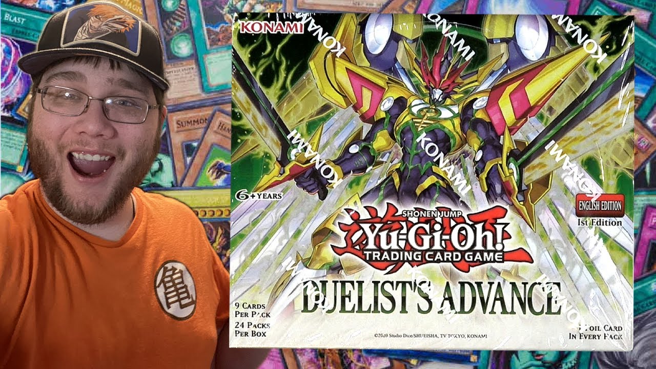 Opening Konami’s latest Yu-Gi-Oh! Duelist’s advance box