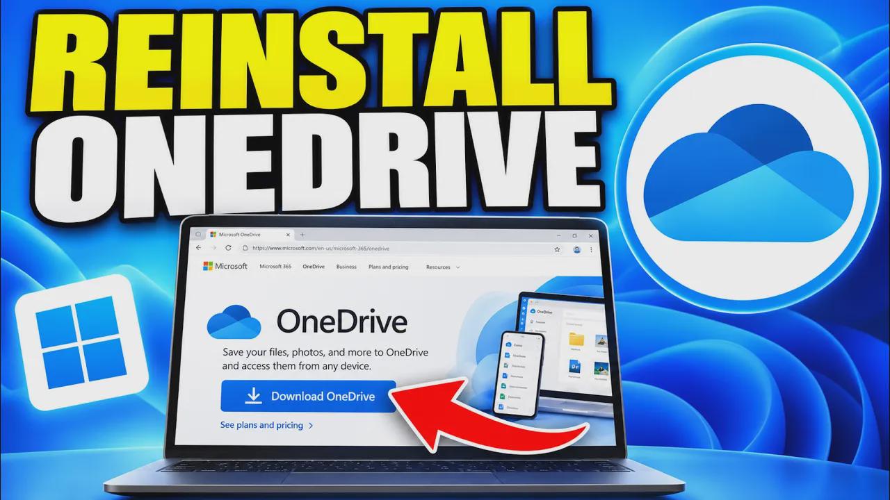 How to reinstall OneDrive on Windows 11