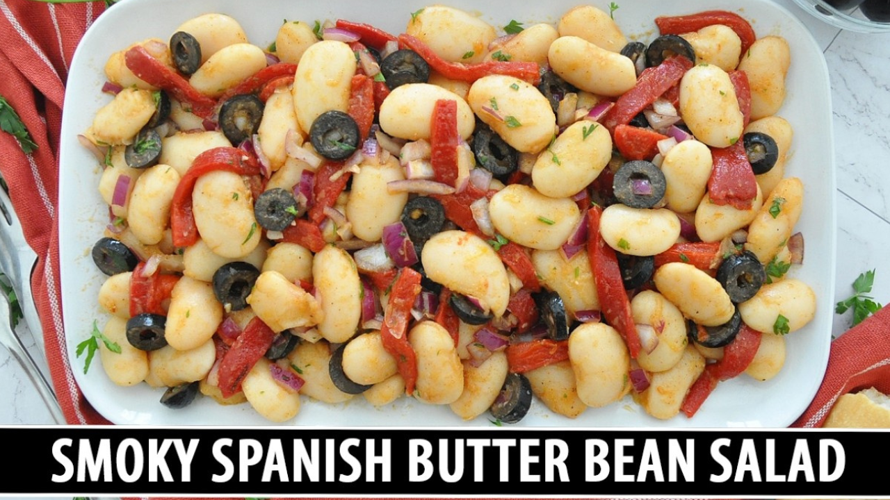 Smoky Spanish butter bean salad in 10 minutes