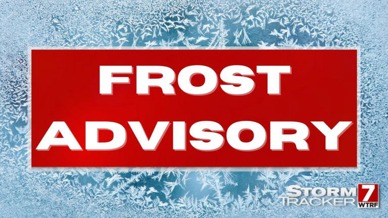 Frost advisory issued for the Ohio Valley Thursday morning