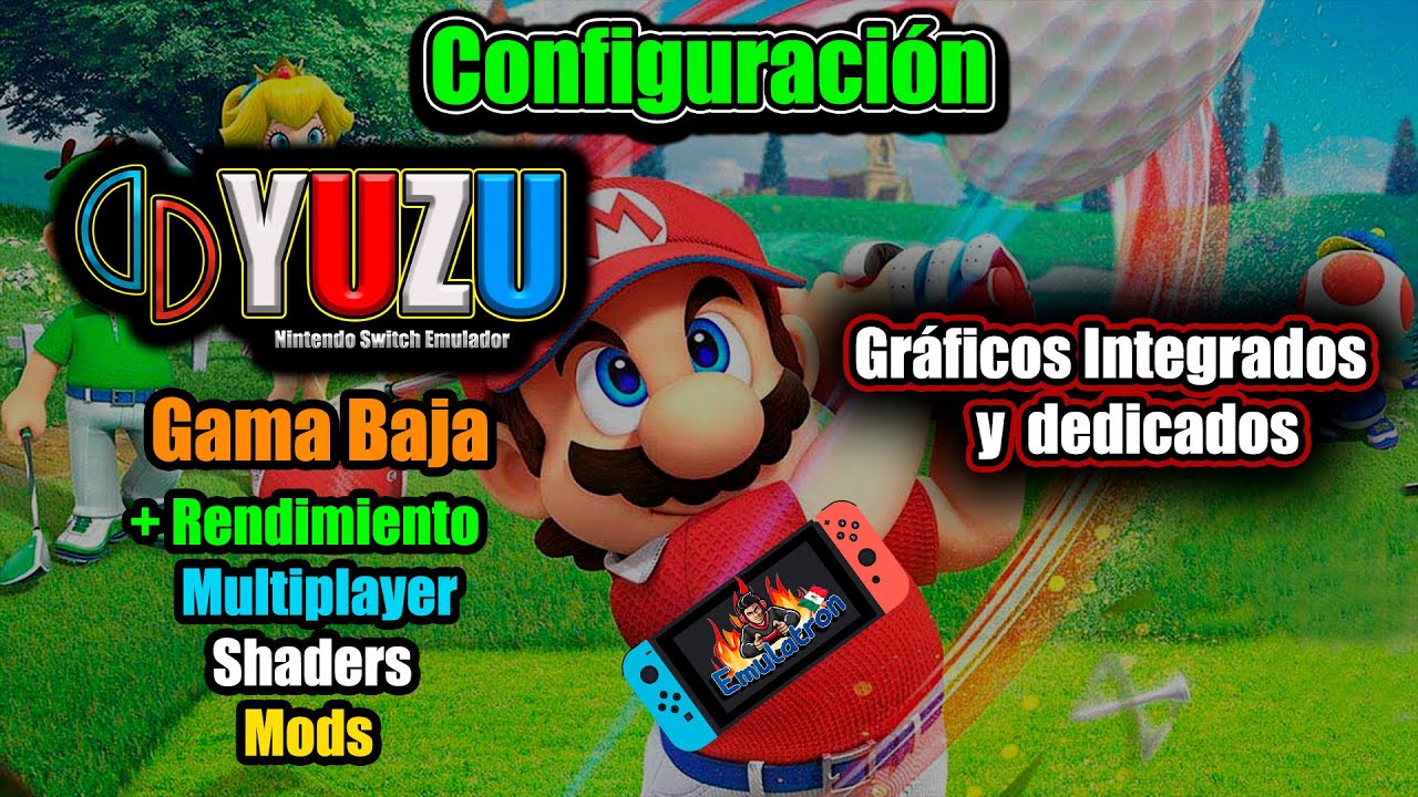 Yuzu emulador - Nintendo Switch en tu PC