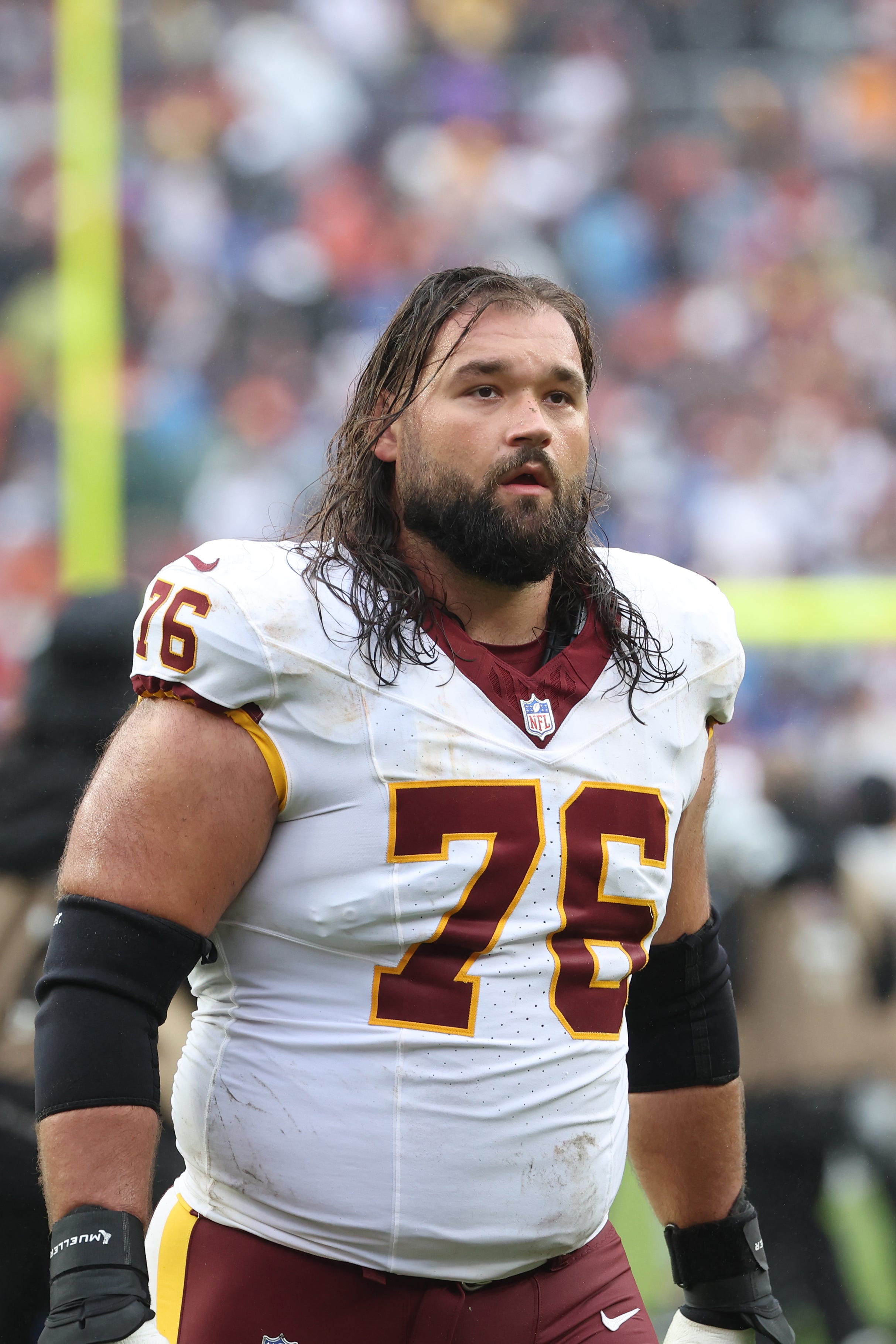 Commanders RG Sam Cosmi injured after cheap shot