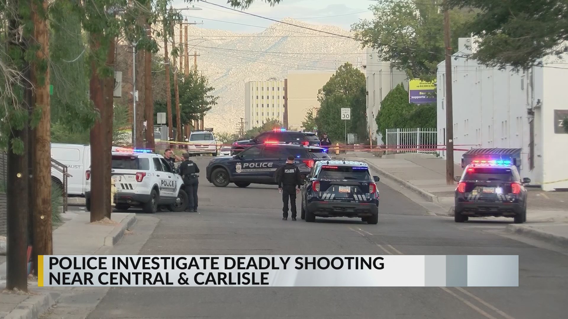 Albuquerque police investigating fatal shooting near Central and Carlisle